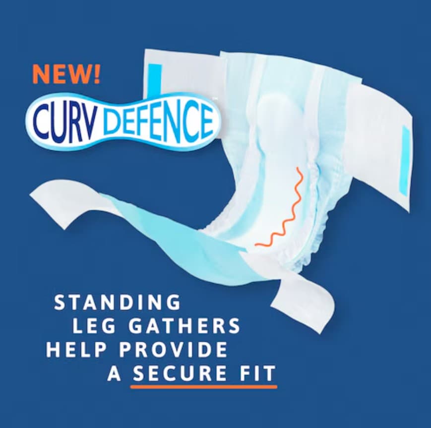 TENA Complete +Care Ultra Brief with CurvDefense - Image 5