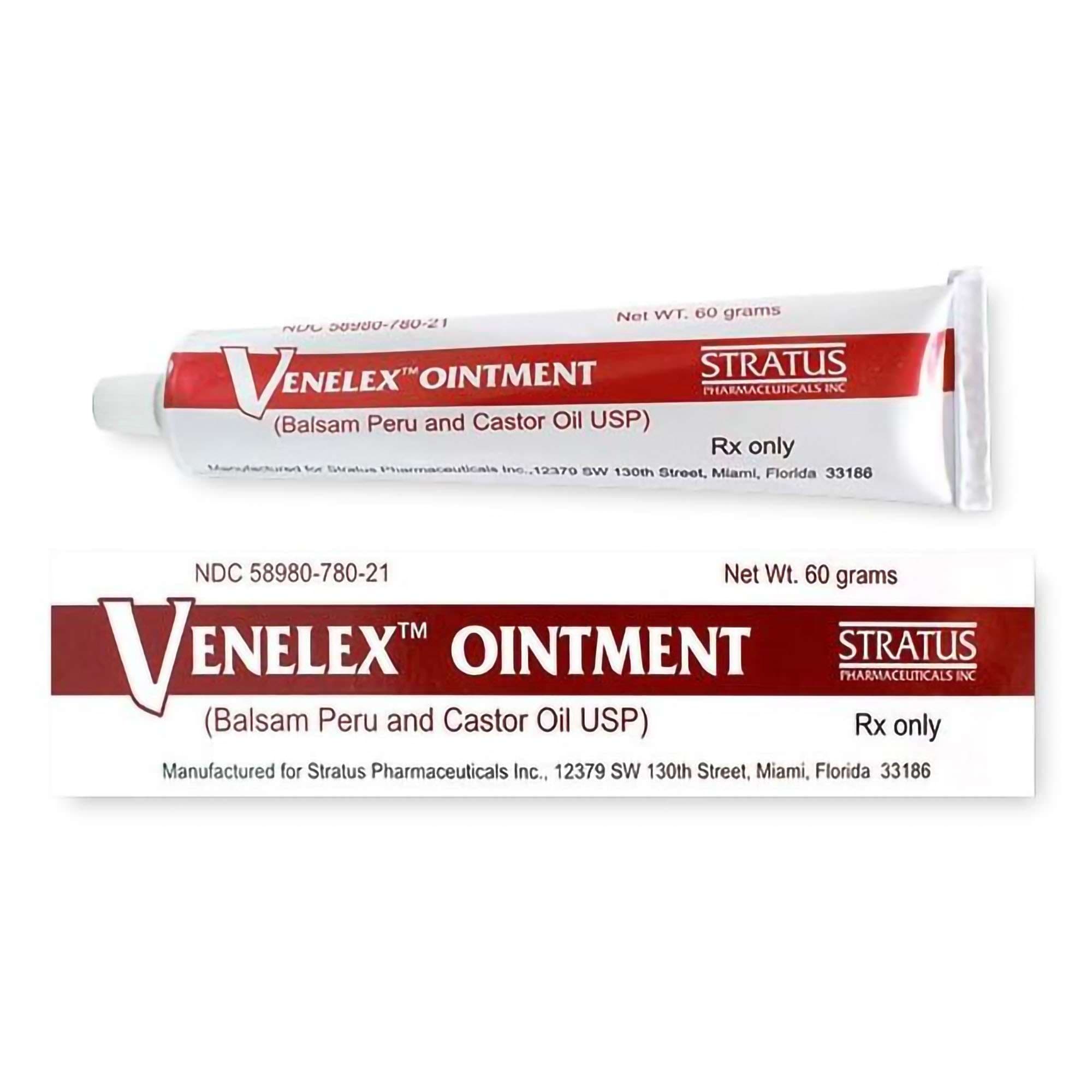 Venelex Ointment Balsam Peru and Castor Oil USP