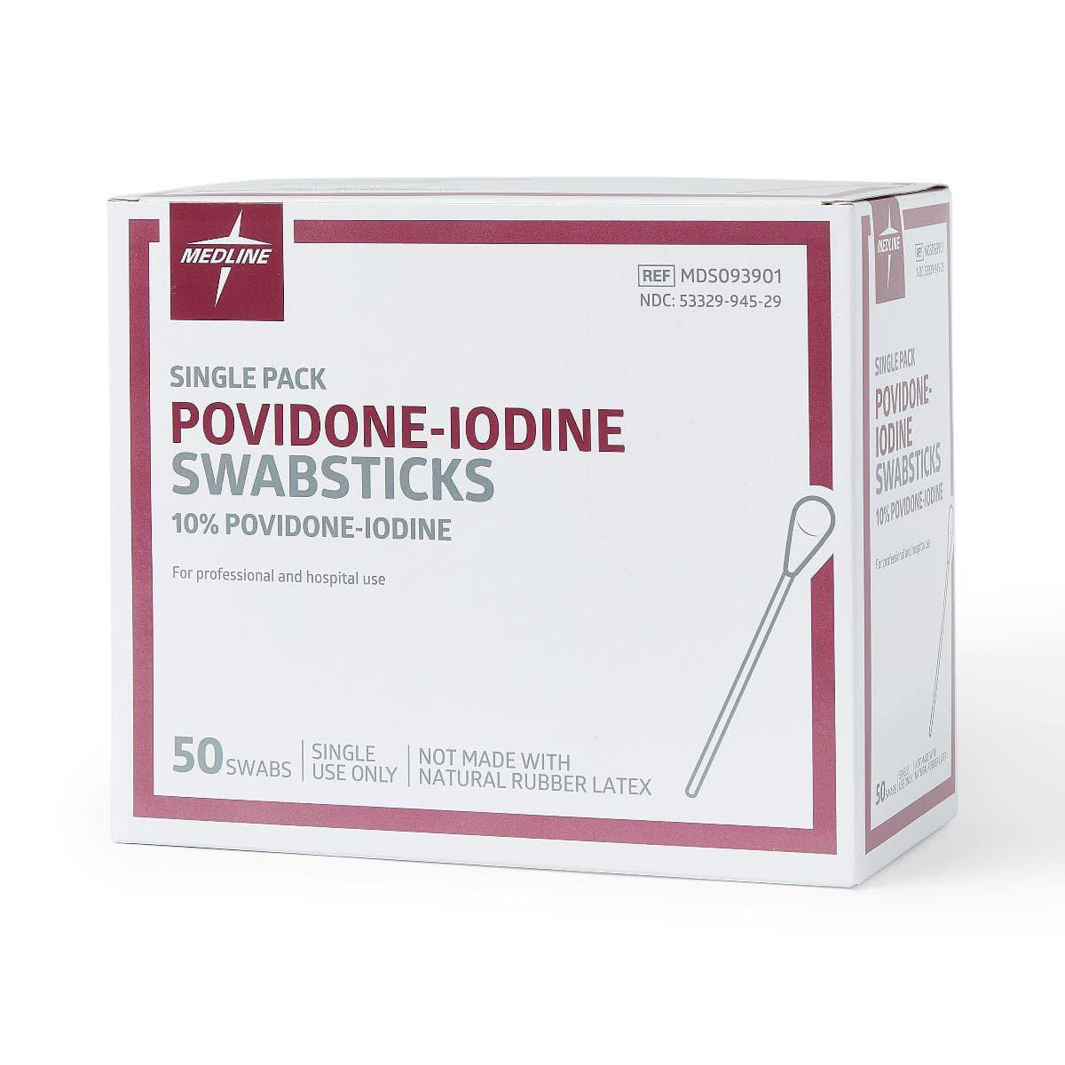 Medline Povidone-Iodine PVP Swabstick - Image 3