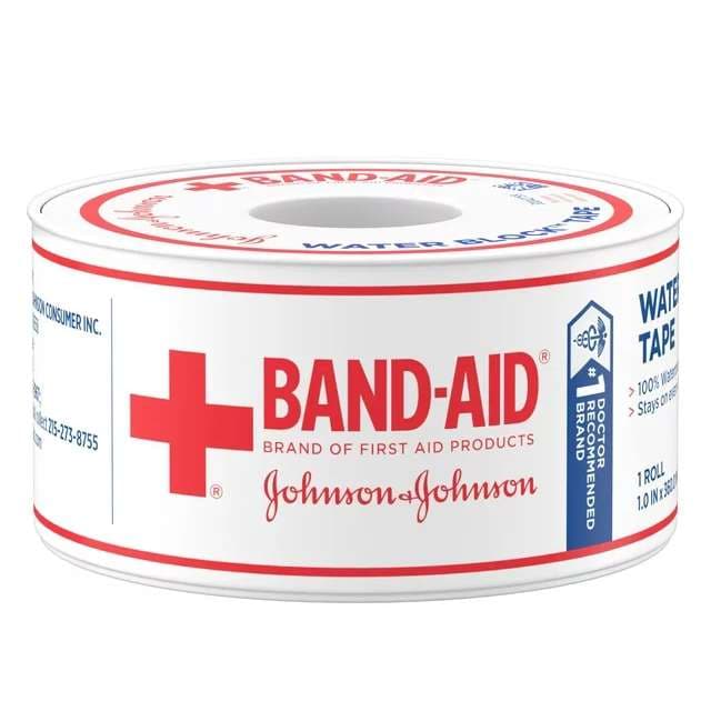 Band-Aid First Aid Waterblock Waterproof Adhesive Tape - Image 3