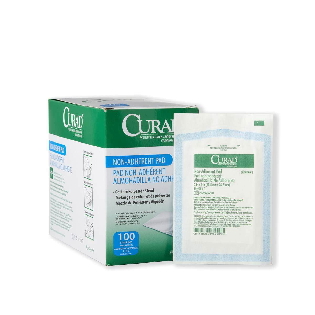 Medline Curad Sterile Nonadherent Pad - Image 1