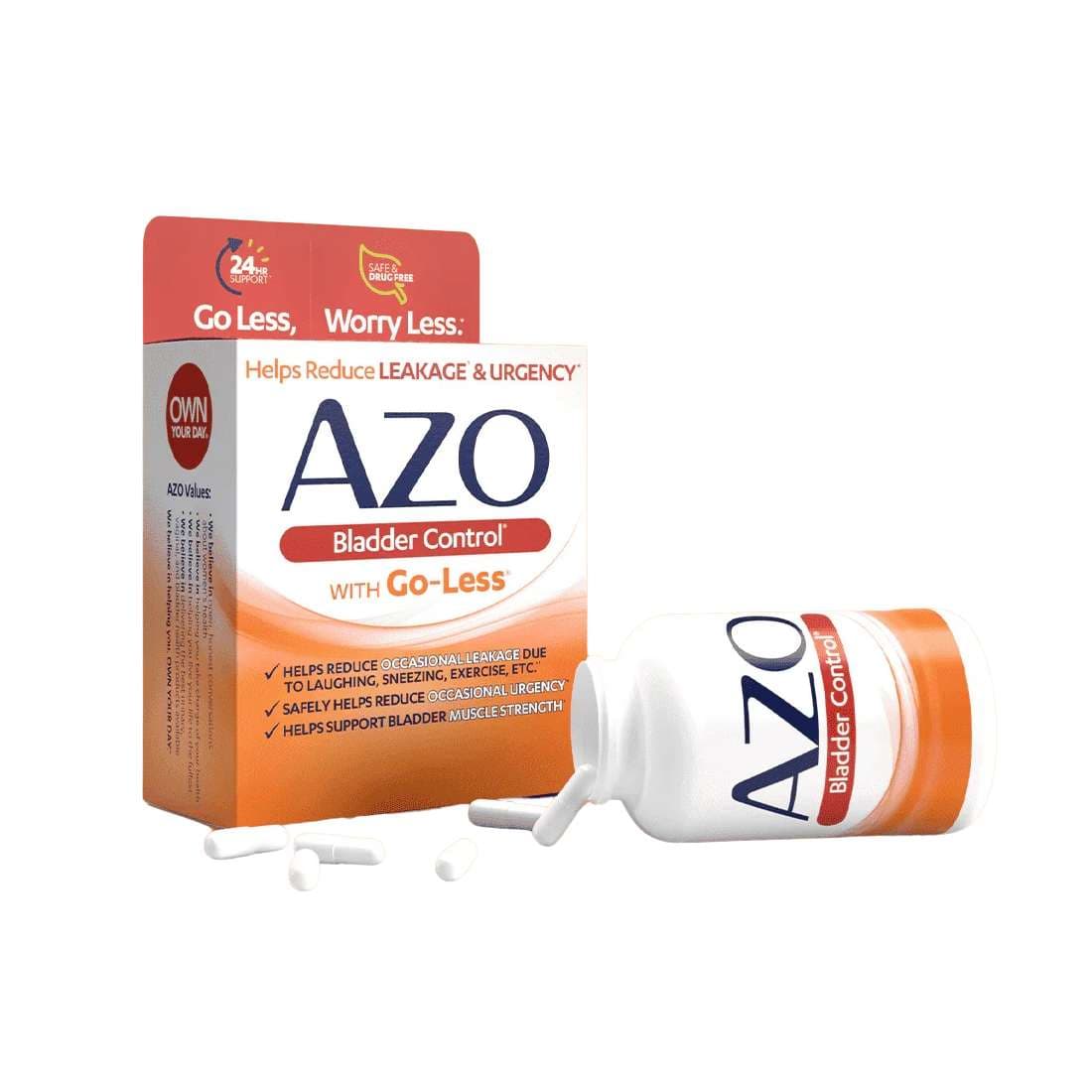 AZO Bladder Control with Go-Less Capsules