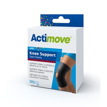 Actimove Kids Knee Support Open Patella, Navy - Image 2