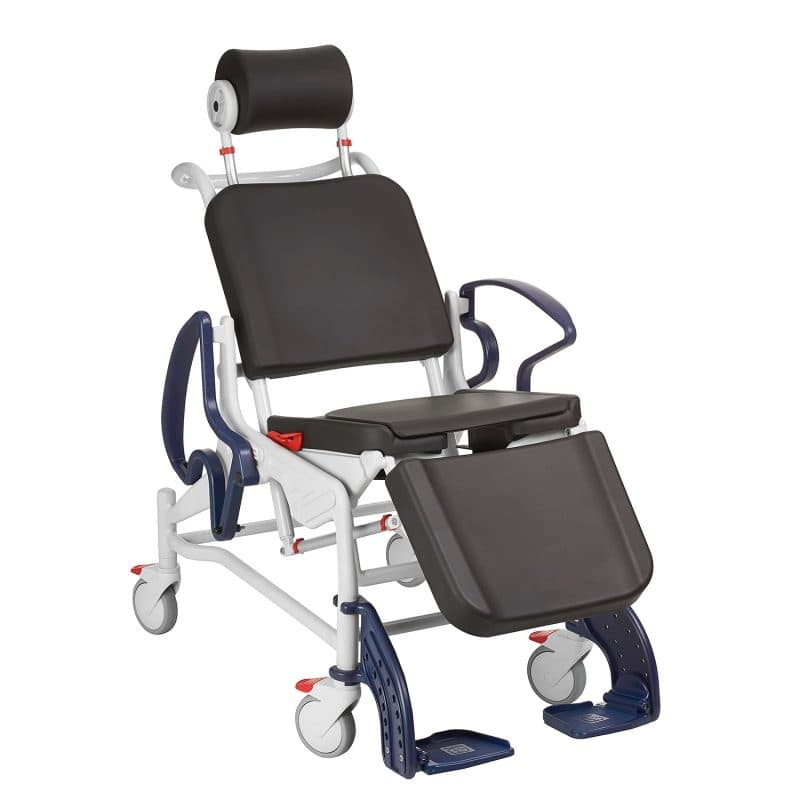 Rebotec Phoenix Fixed Height Shower Commode Chair - Image 1