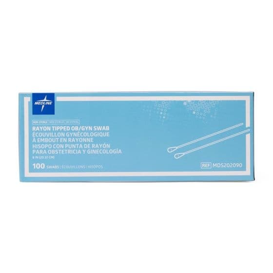 Medline Rayon Tip Obstetrics and Gynecology Swabs