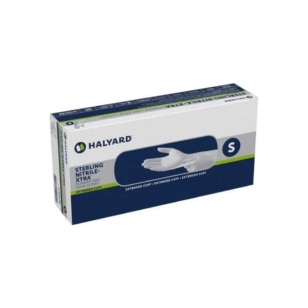 Halyard Sterling Nitrile-XTRA Powder-Free Exam Gloves - Image 1