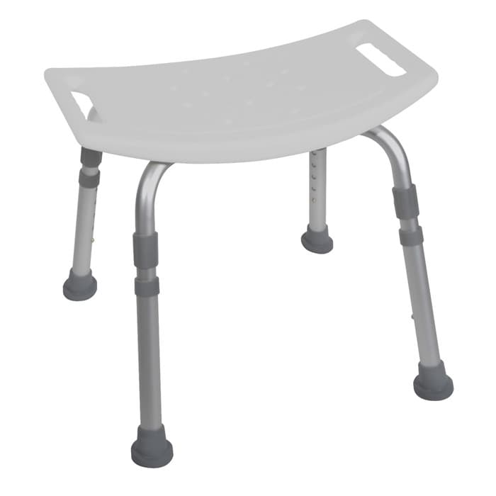 Drive deluxe aluminum shower bench without back - Image 1