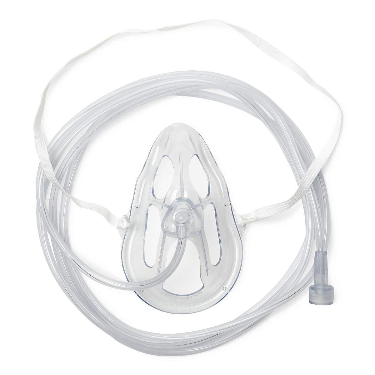 OxyMask Adult Oxygen Mask with 7 Feet Universal Tubing
