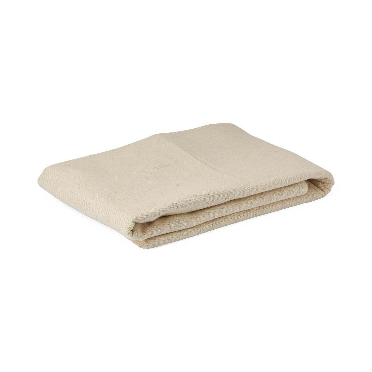 Medline Unbleached Flannel Spread Blanket - Image 1