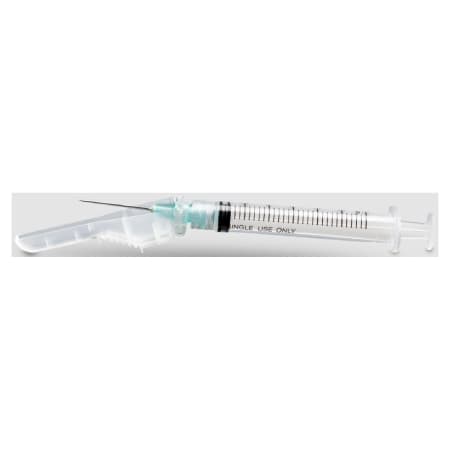 McKesson Prevent Syringe with Hypodermic Detachable Needle