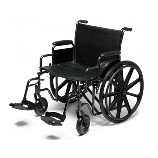 Everest & Jennings Traveler HD Heavy Duty Wheelchair - Image 2