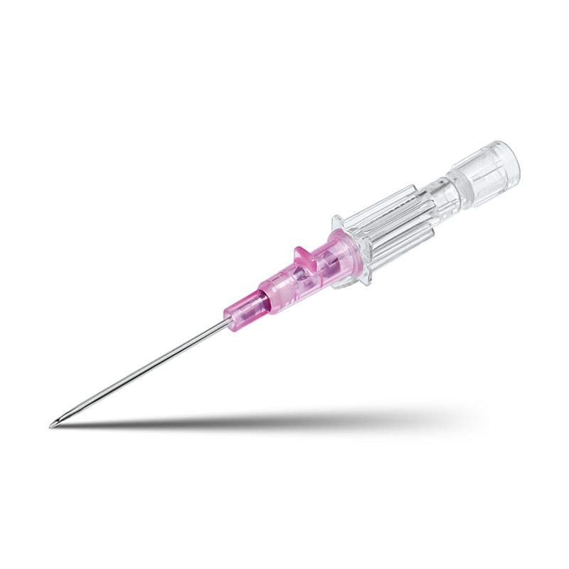 Introcan Safety 2 Closed IV Catheter with One-Time Blood Control, Straight Hub - Image 1