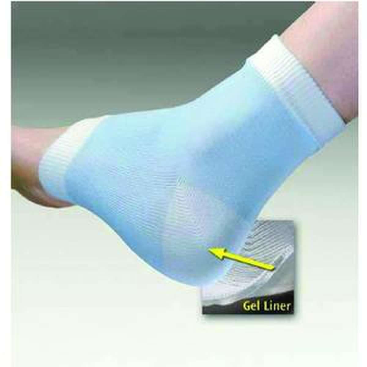 Pedifix Footcare Visco-Gel Heel-So-Smooth Heel Sleeves, Universal, Nylon - Image 2