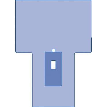 Medline Nonsterile Lithotomy Drapes - Case of 20 - Image 2