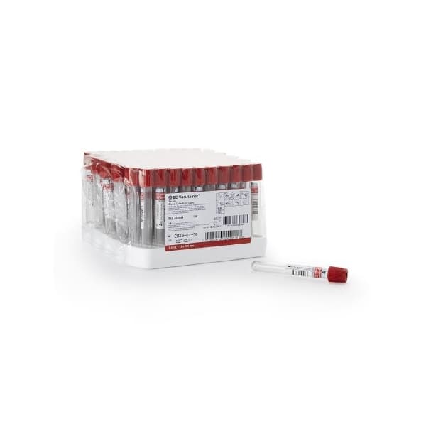 BD Vacutainer Plus Venous Blood Collection Tube Clot Activator