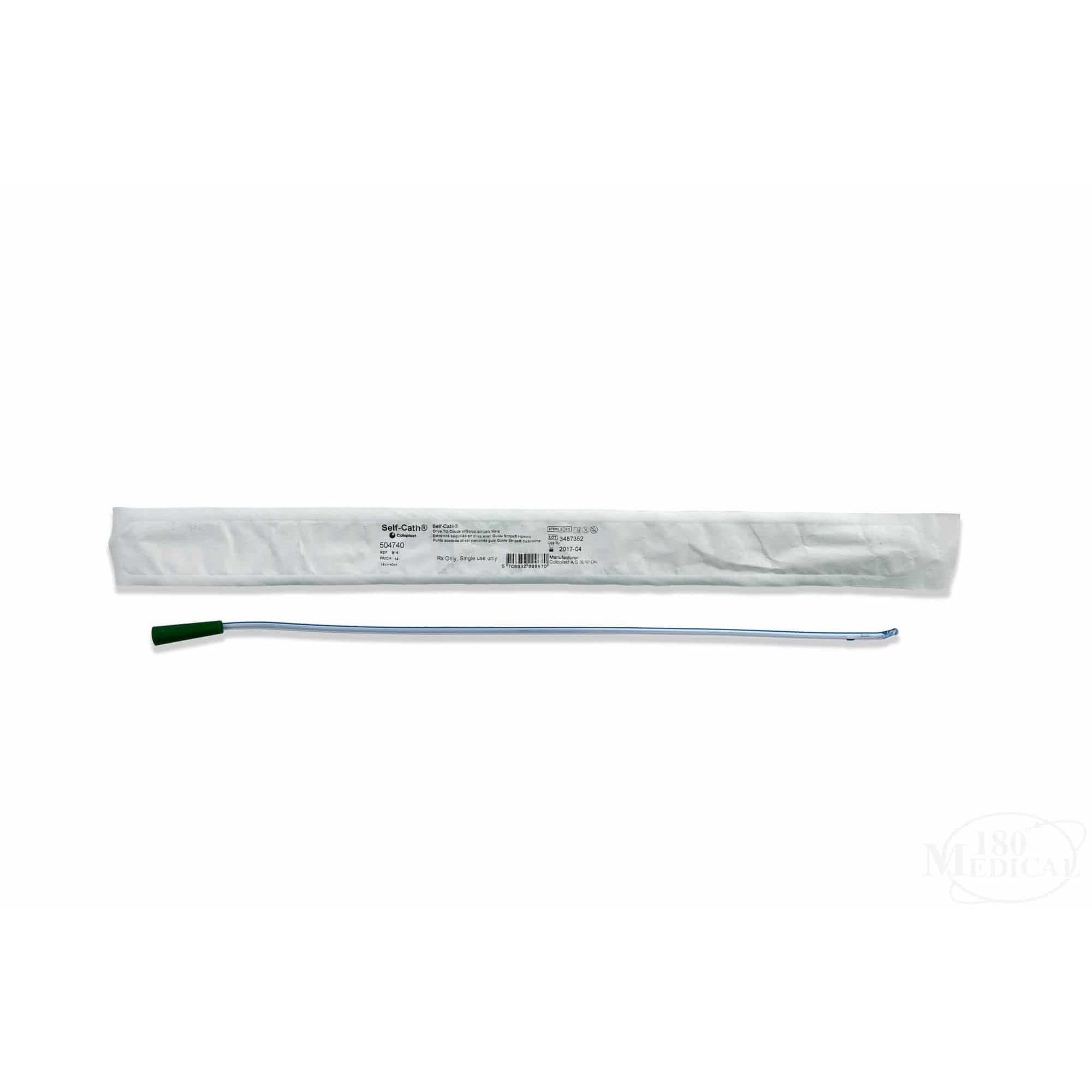 Self-Cath Plus Olive Tip Coude Hydrophilic Catheter - Image 1