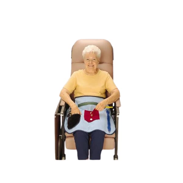 Tidi Products Reusable Activity Apron, Blue