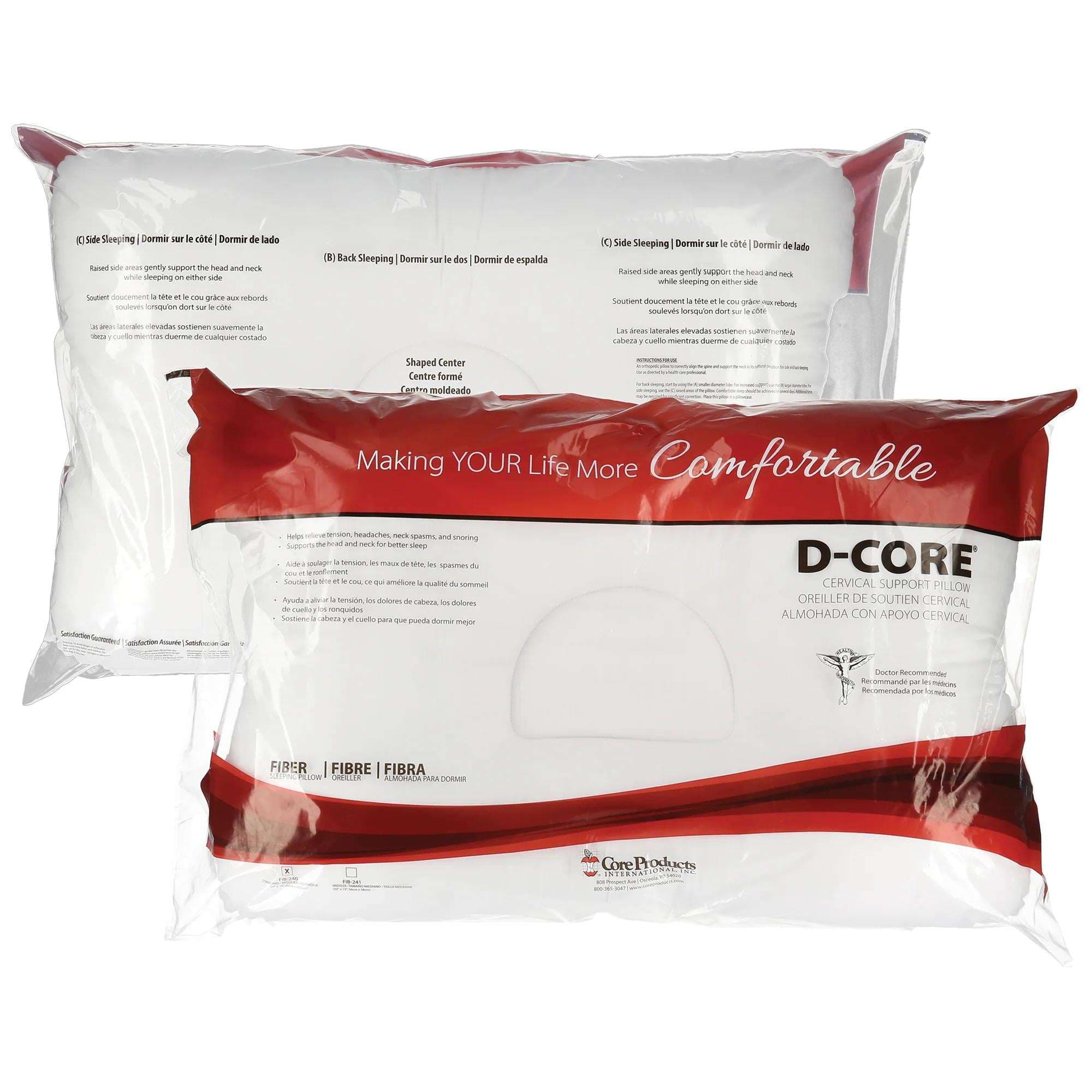 Core D-Core Standard Cervical Support Pillow - Image 7