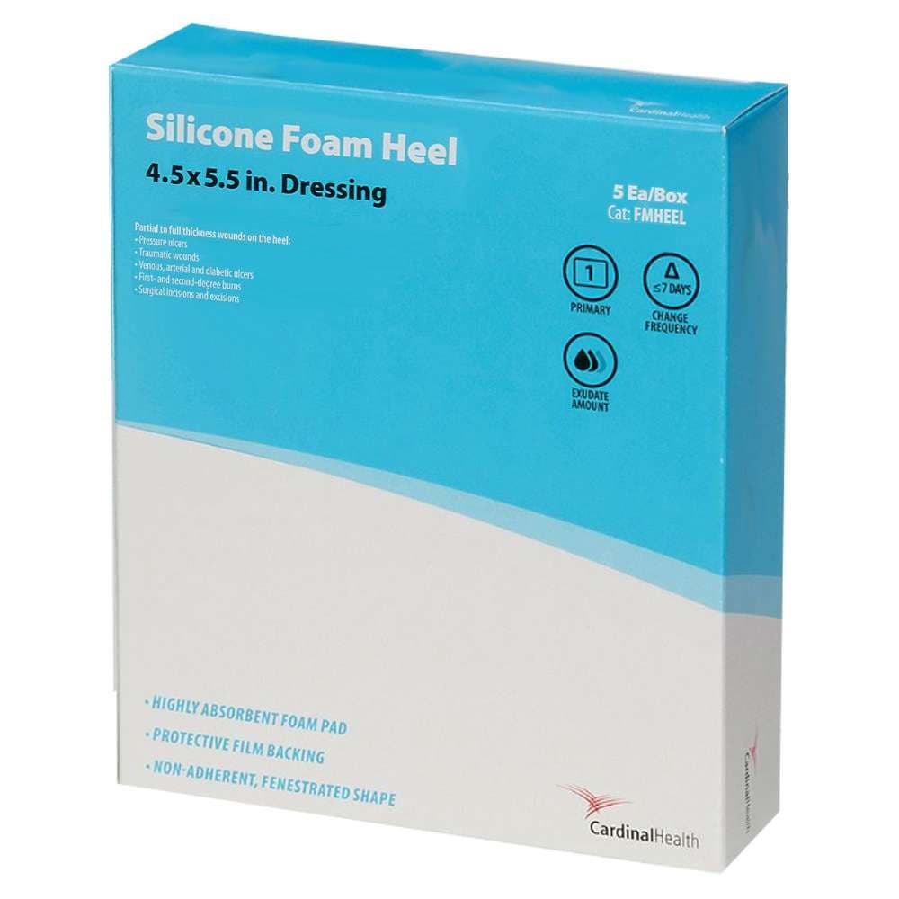 Cardinal Health Kendall Silicone Non-Bordered Lite Foam Dressing