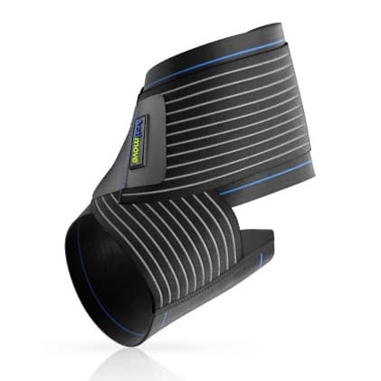 Actimove Ankle Support Elastic Wrap Around, Black - Image 2