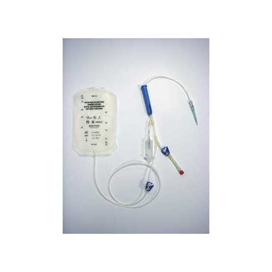 Macopharma Phlebotomy Bag with Needle 600 mL Sterile - Case of 20 - Image 1