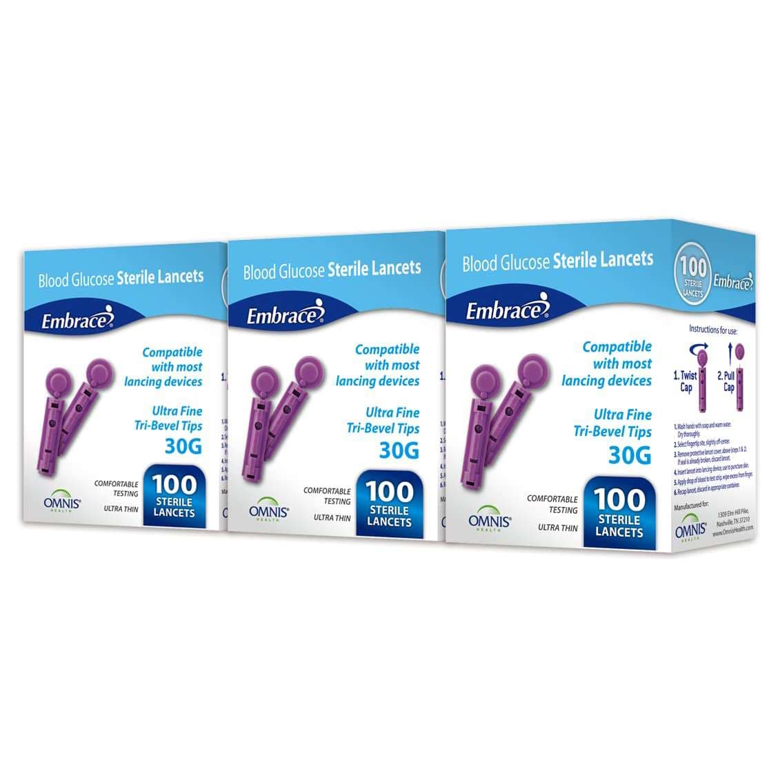 Embrace Lancet for Lancing Device Needle