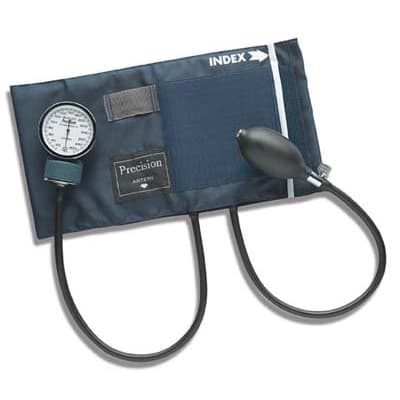 Mabis Precision Aneroid Sphygmomanometers with Blue Nylon Thigh Cuff