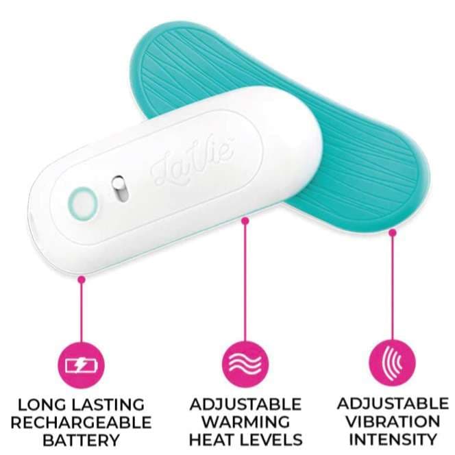 LaVie Warming Lactation Massage Pad, Teal - Image 4