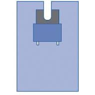 Medline OrthoMax Body Split Surgical Drape - Image 2