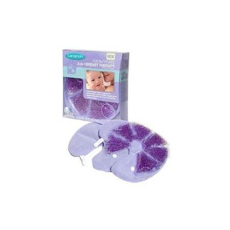 Lansinoh TheraPearl 3-in-1 Hot or Cold Breast Therapy Pack - Package of 2