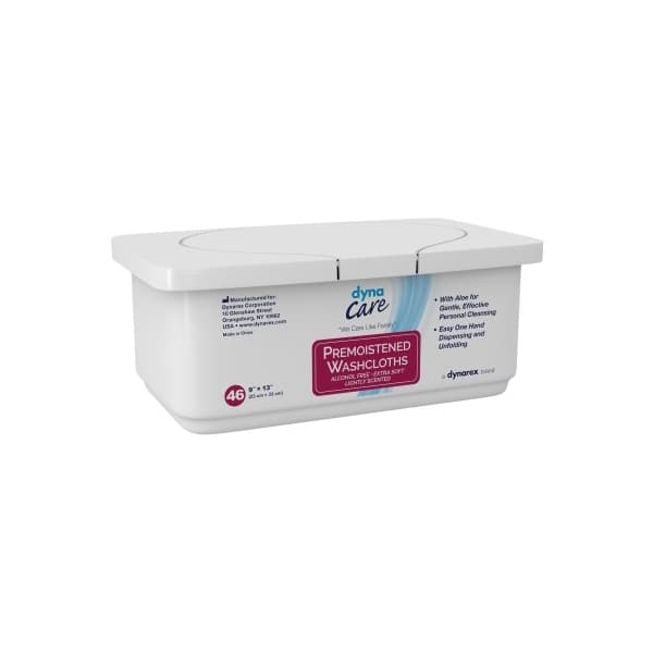 DynaCare Premoistened Adult Washcloths - Image 1