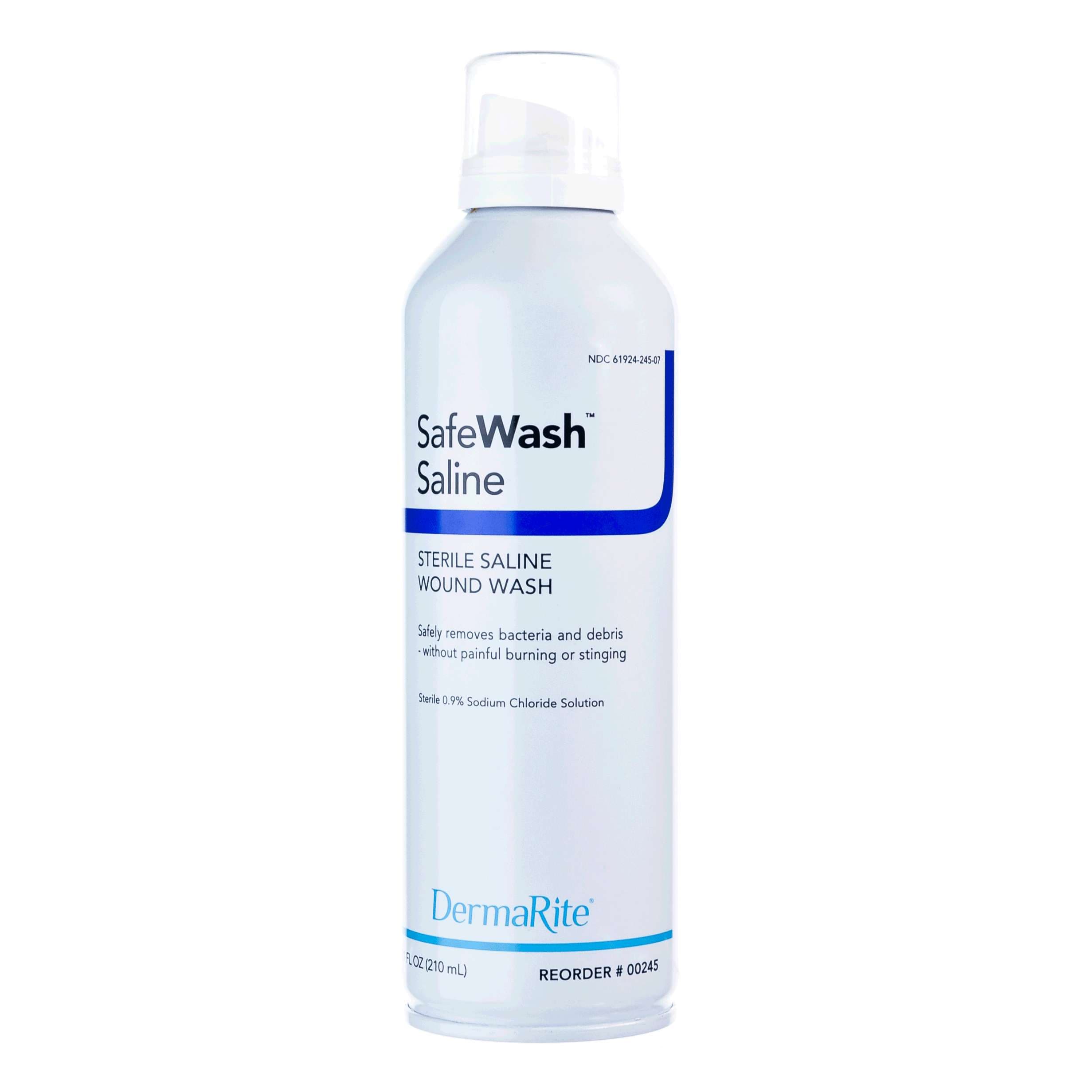 SafeWash Sterile Saline Wound Cleanser, 7.1 oz Spray Can