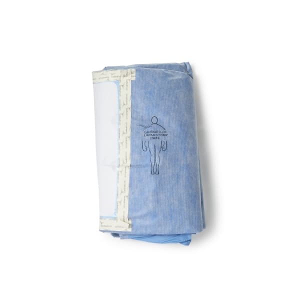 Cardinal Abdominal Laparotomy Drape 100 W x 77 W x 122 L Inch - Image 1
