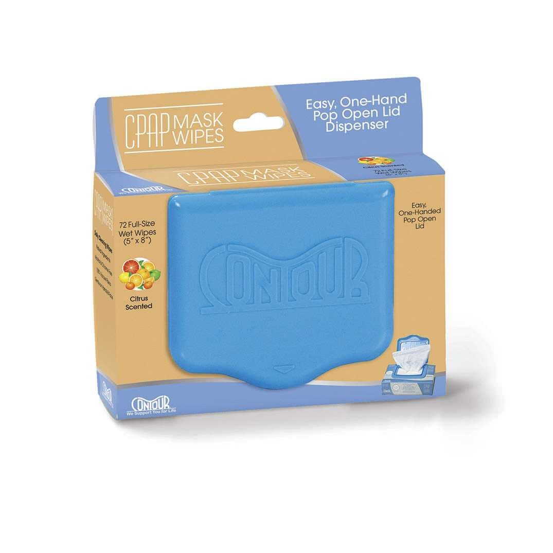 Contour CPAP Mask Citrus Scented Cleaning Wipe - Package of 72 - Image 1