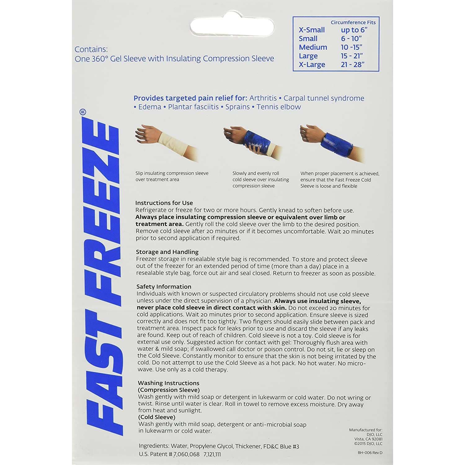 Fast Freeze Pro Style Therapy Cold Sleeve - Image 4