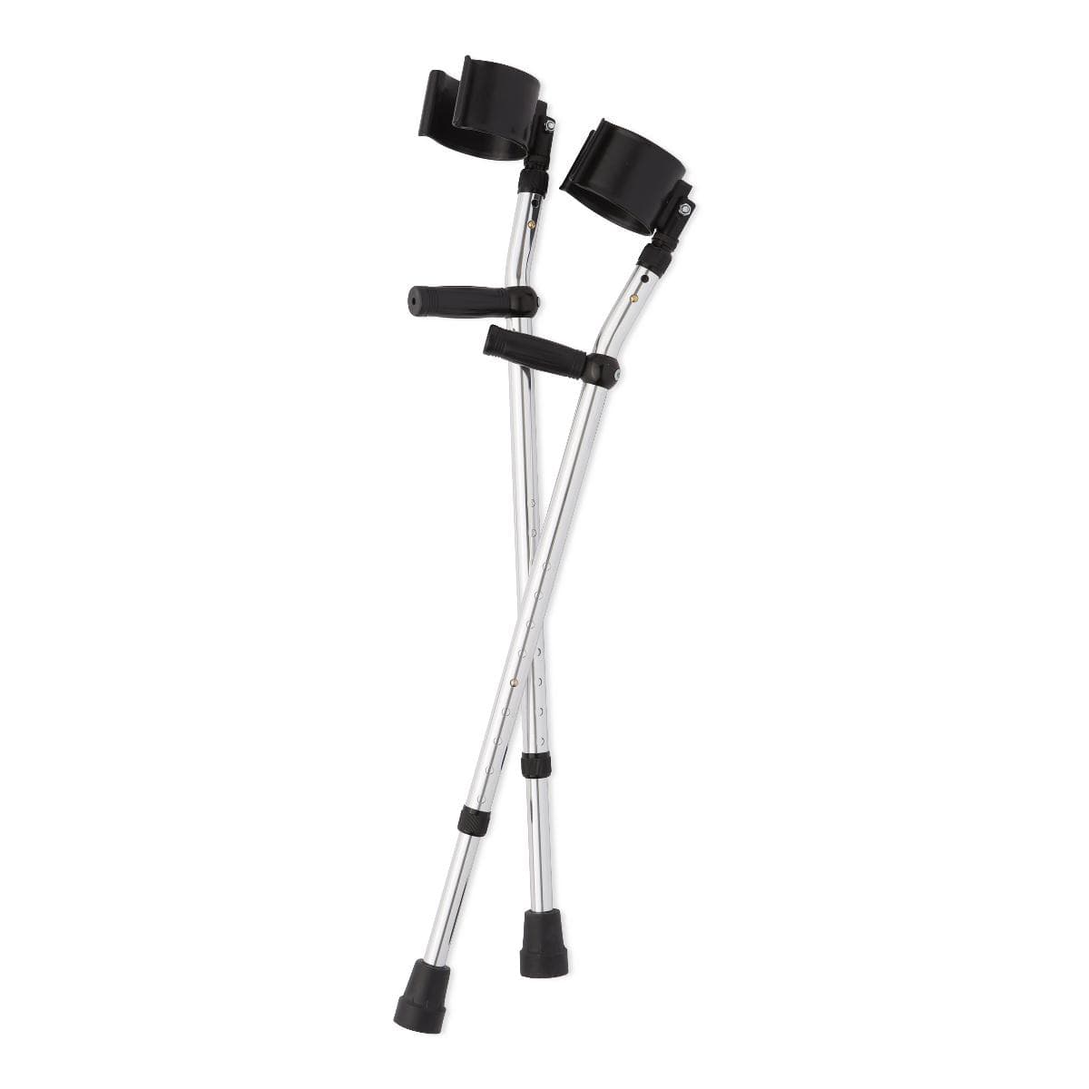 Medline Guardian Aluminum Forearm Crutches - Image 2