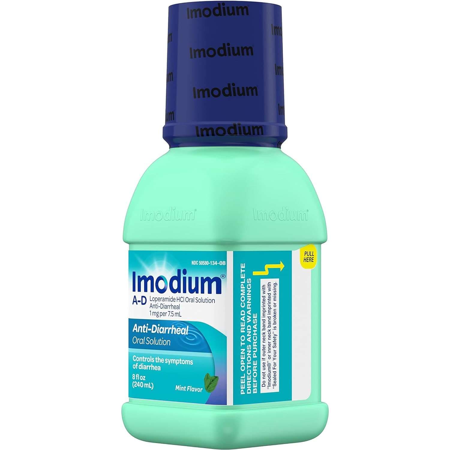 Imodium A-D Anti-Diarrheal Oral Solution, Mint Flavor, 8 oz - Image 4