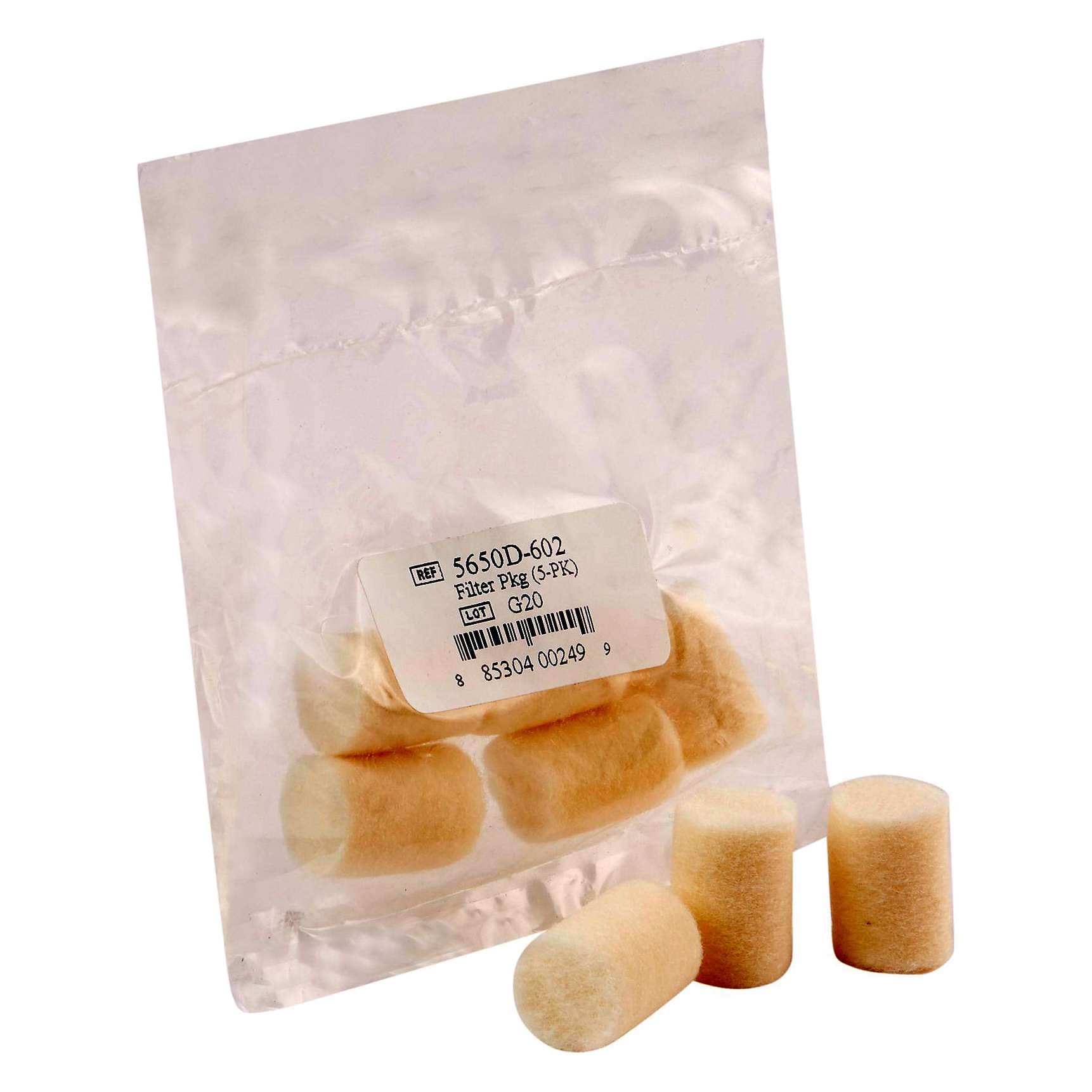 Devilbiss Pulmo-Aide Long-Life Air Inlet Filter - Package of 5