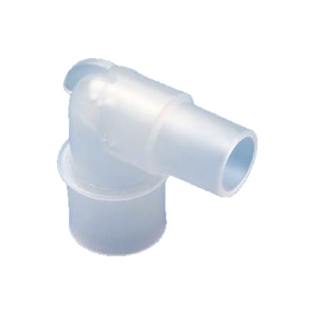 AirLife Ventilator Elbow 22 ID x 22 OD mm, Temperature Port