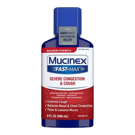 Mucinex Fast-Max Cold And Cough Relief Liquid - Image 1