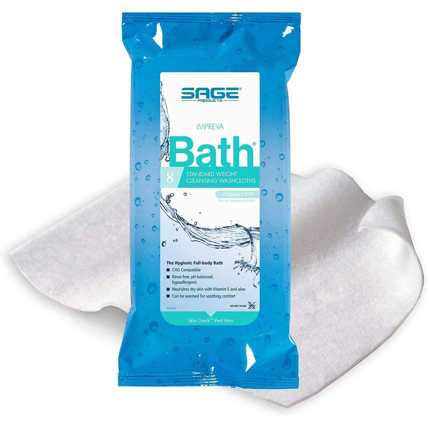 Impreva Bath Cleansing Washcloths