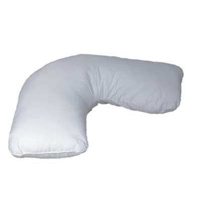 Hugg-A-Pillow Polyester Bed Pillow, 17 x 22 Inch White - Image 1