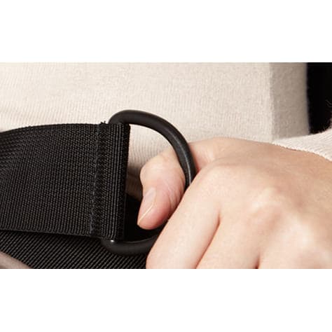 Bodypoint® center-pull two point non-padded hip belt with push button buckle - bariatric - Image 3