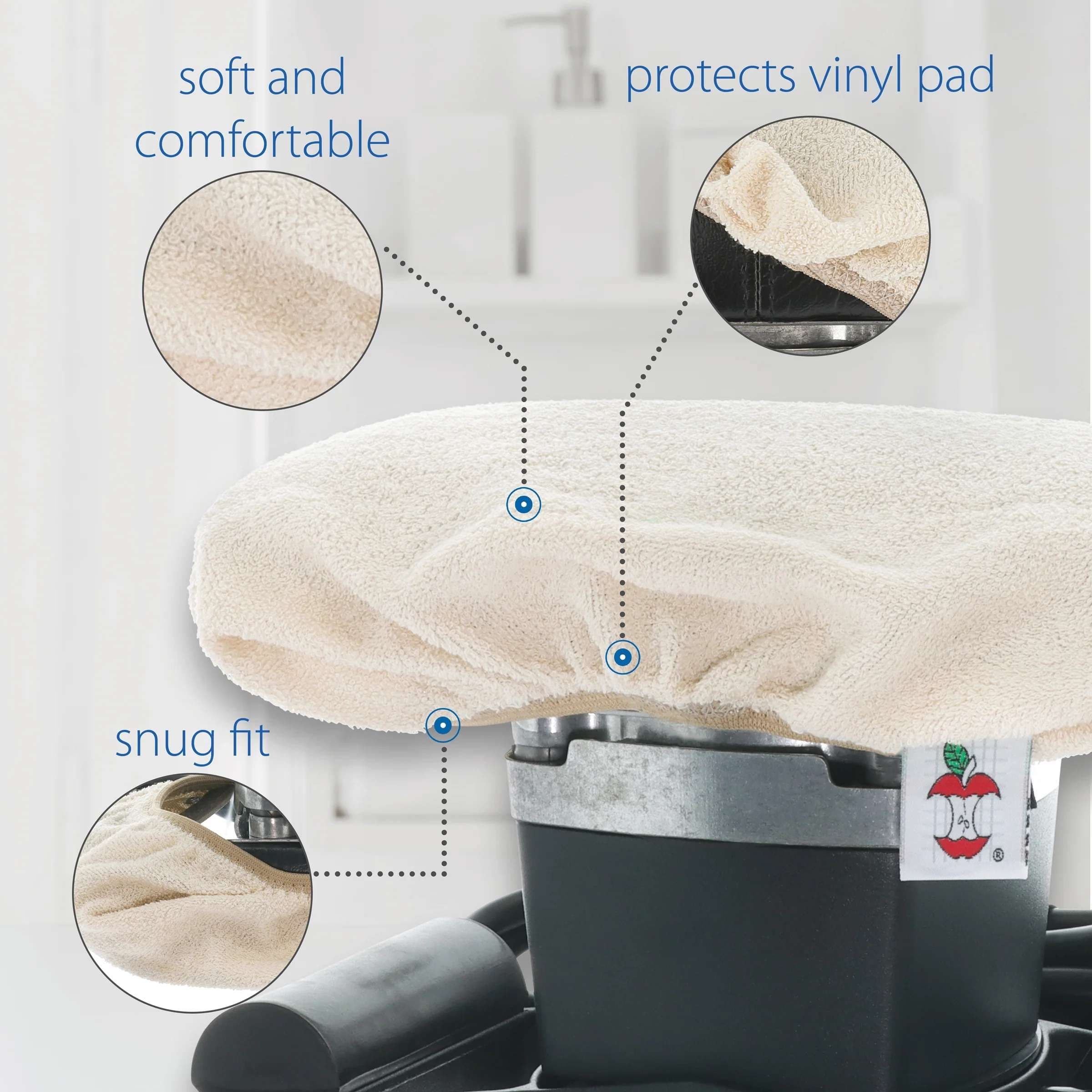 Jeanie Rub Terry Massage Covers - Package of 3 - Image 5