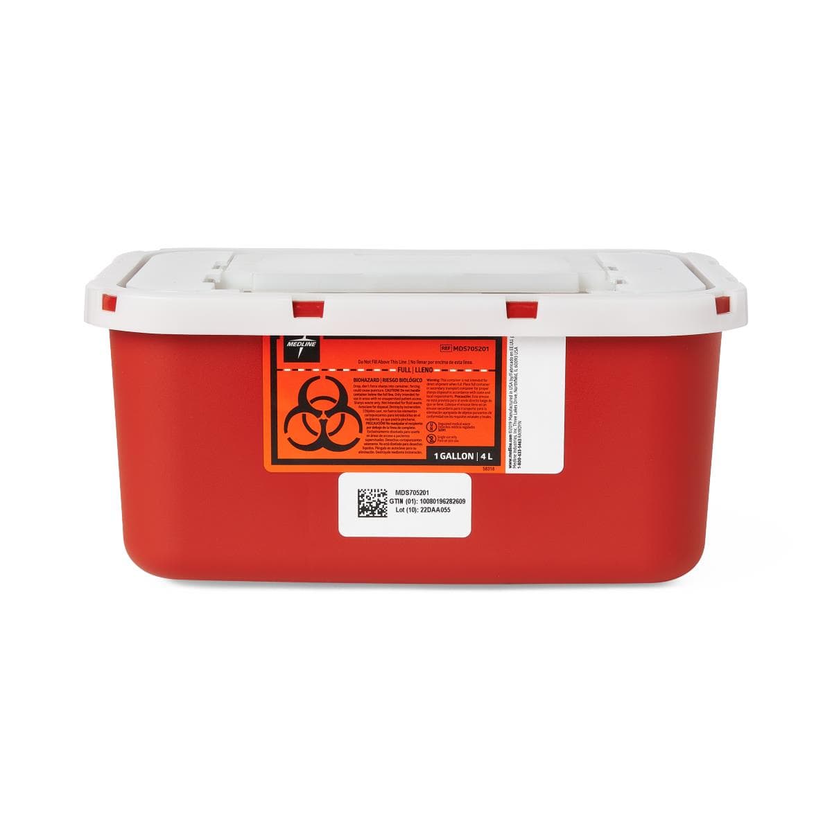 Medline Multipurpose Sharps Container - Image 1