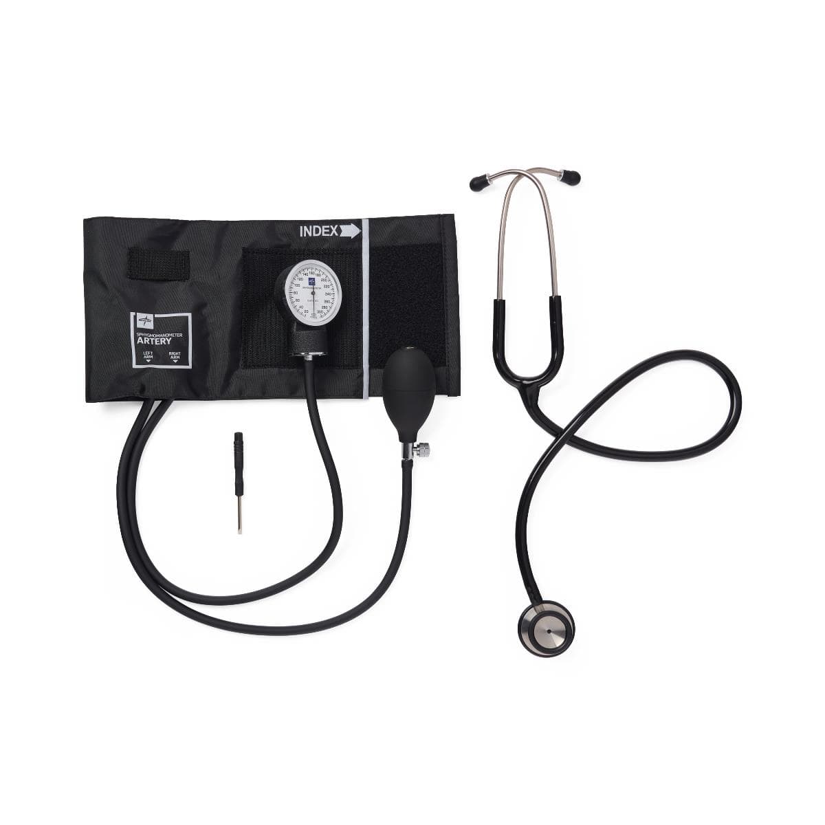 Medline Premium Compli-Mates Kit with Stainless Steel Stethoscope