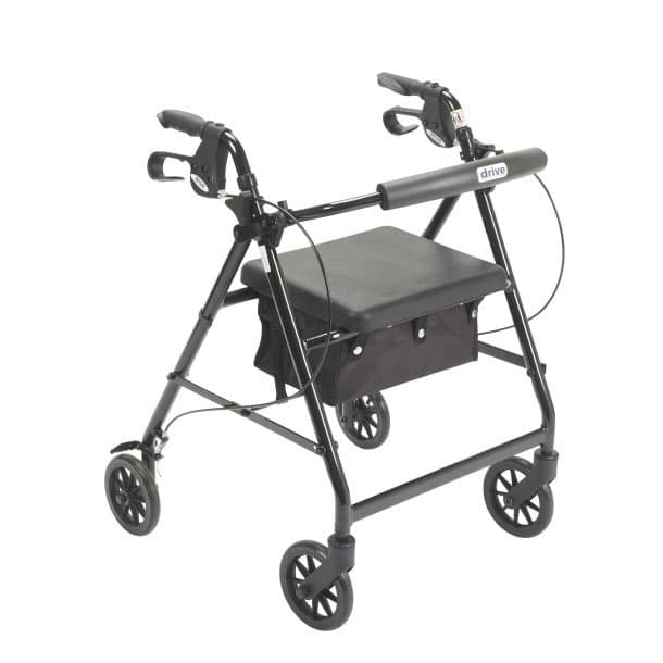 Drive Aluminum Rollator With 6" Casters - Image 2