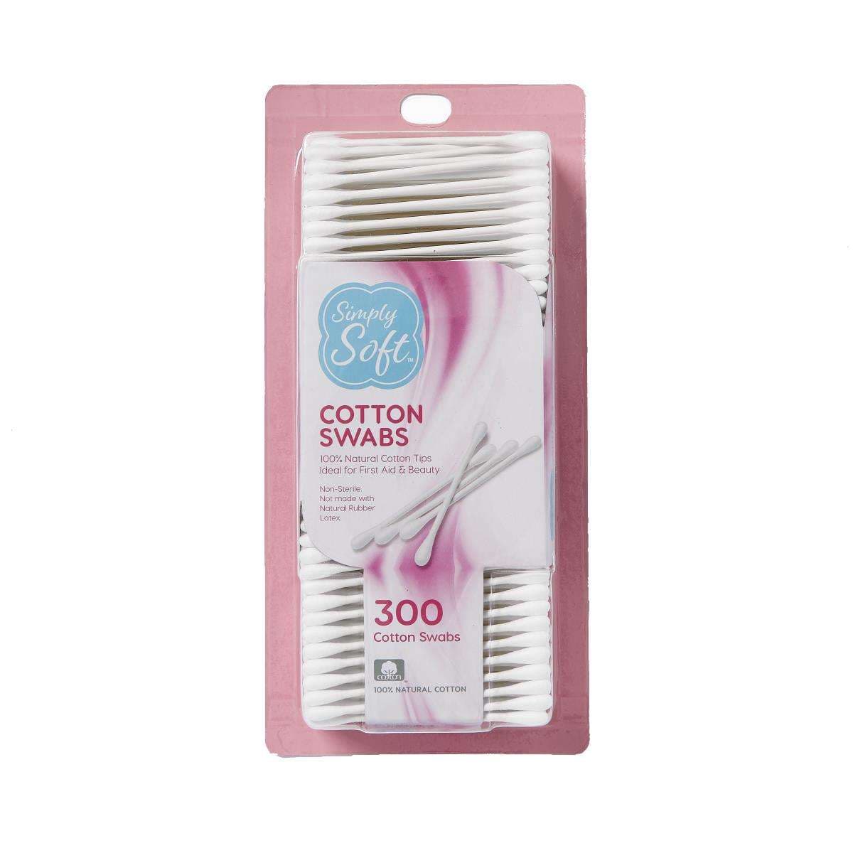 Medline Non-Sterile Simply Soft Cotton Swabs - Image 1