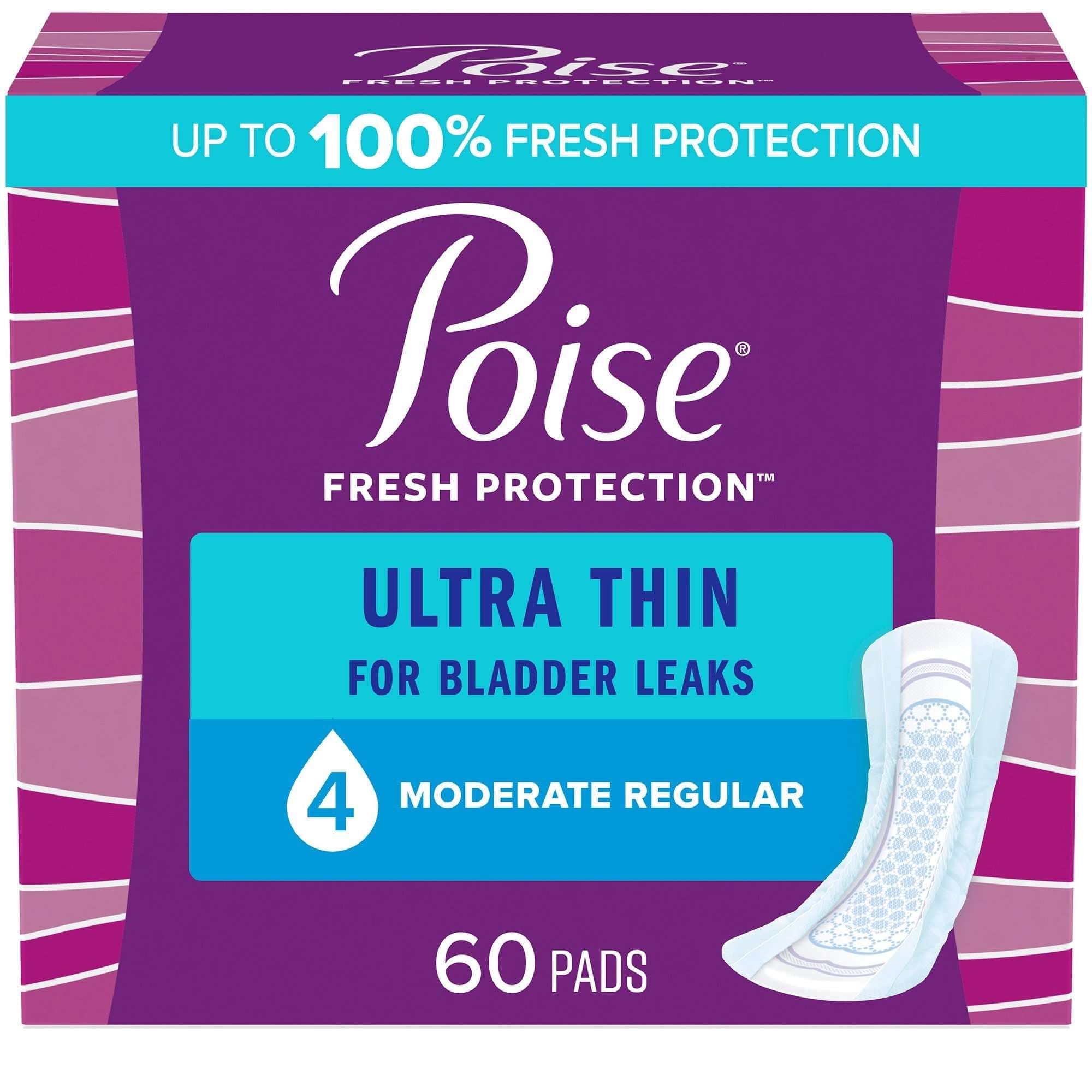 Poise Ultra Thin Female Bladder Control Pad - Image 1