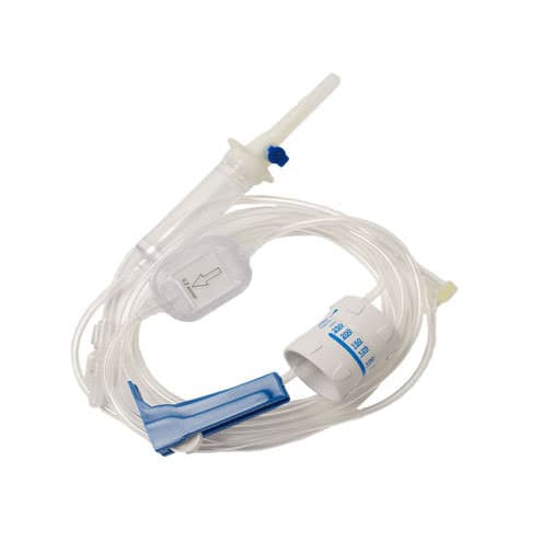 Truecare IV Administration Set with GVS SpeedFlow 0.2 �m Filter, GVS EasyDrop Flow Regulator